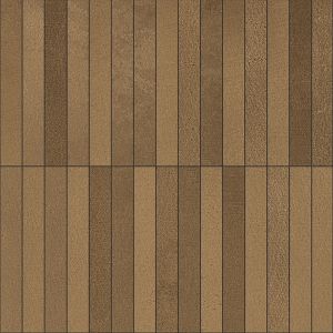 Wandmosaik aus Feinsteinzeug Lounge metal 29,8x29,8x0,6 Gat.1