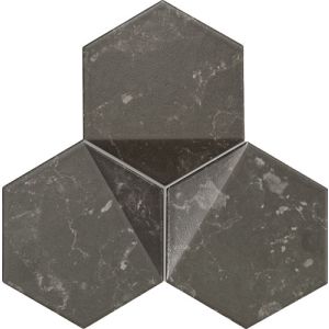 Mozaika ścienna Scoria black 19,2x16,5 Gat.1