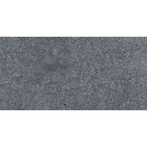 Feinsteinzeugfliese Terrazzo graphite MAT 119,8x59,8x0,8 Gat.1