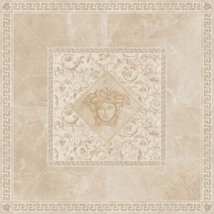 Versace Ceramics ROSONE CREMA MARFIL 156x156 LUX /1 Stk/