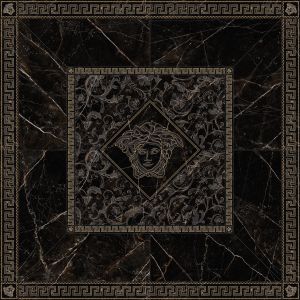 Versace Ceramics ROSONE NERO AMASANTA 156x156 LUX /1szt/