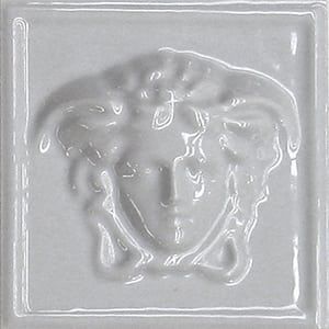 Versace Ceramics MEDUSA 3D GRIGIO 10 x 10 NATURALE /1szt/
