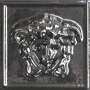 Versace Ceramics MEDUSA 3D PLATINO PVD 10 x 10 NATURALE /1szt/